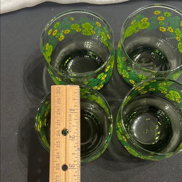 Libbey Crazy Daisy Spring Blossom Vintage Drinking Glasses set of 4 LAST ONES!! - Picture 3 of 10